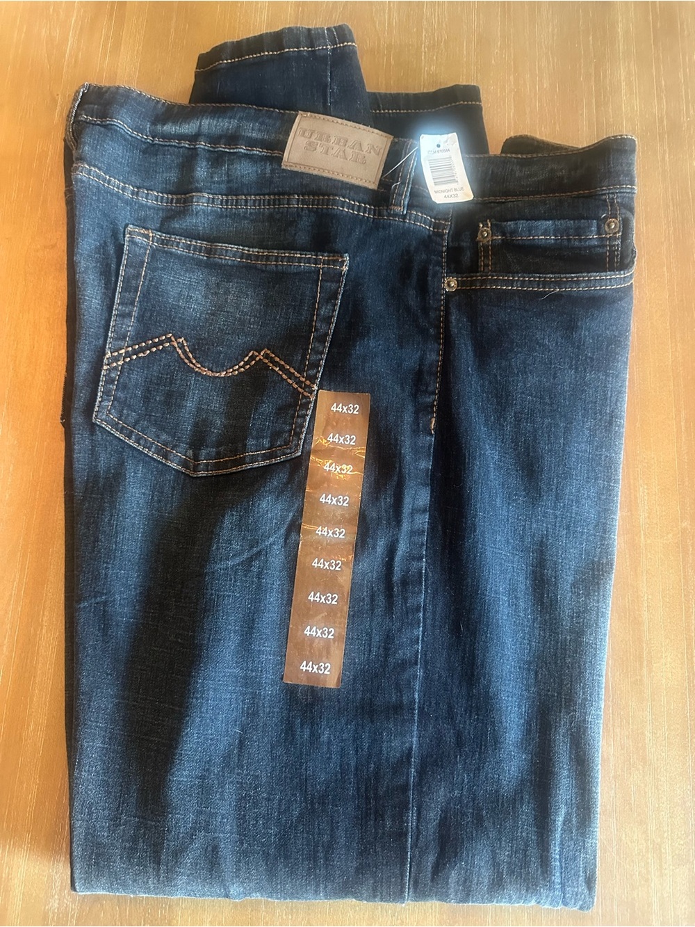 Relaxed Fit Men’s Jeans in Dark Blue - Urban Star